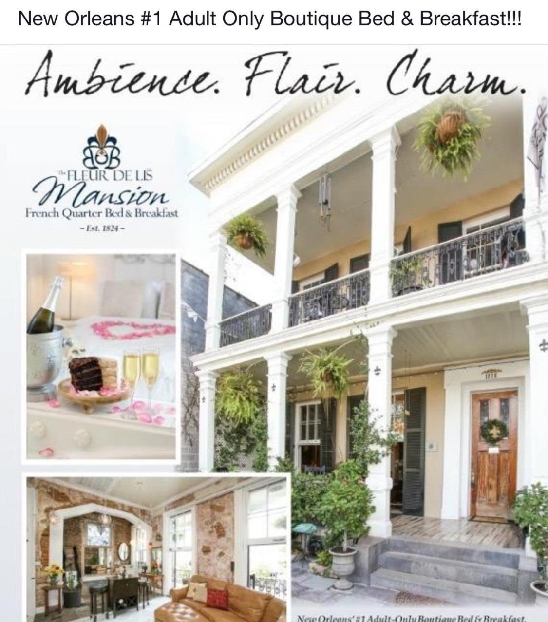 Fleur De Lis Mansion Bed & Breakfast New Orleans Exterior foto